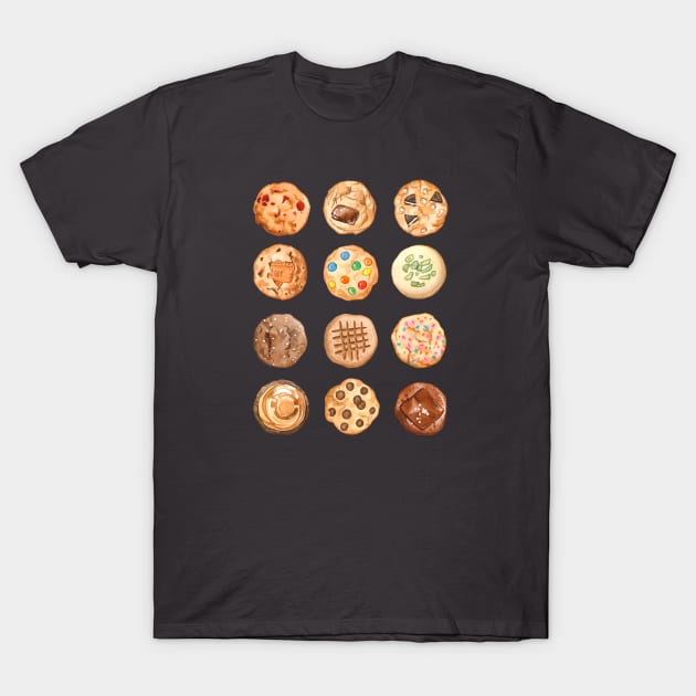 Cookie Collection T-Shirt by monbaum